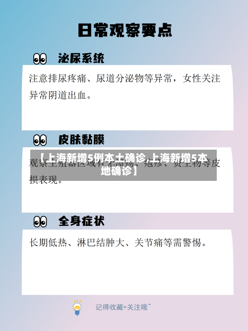 【上海新增5例本土确诊,上海新增5本地确诊】-第2张图片
