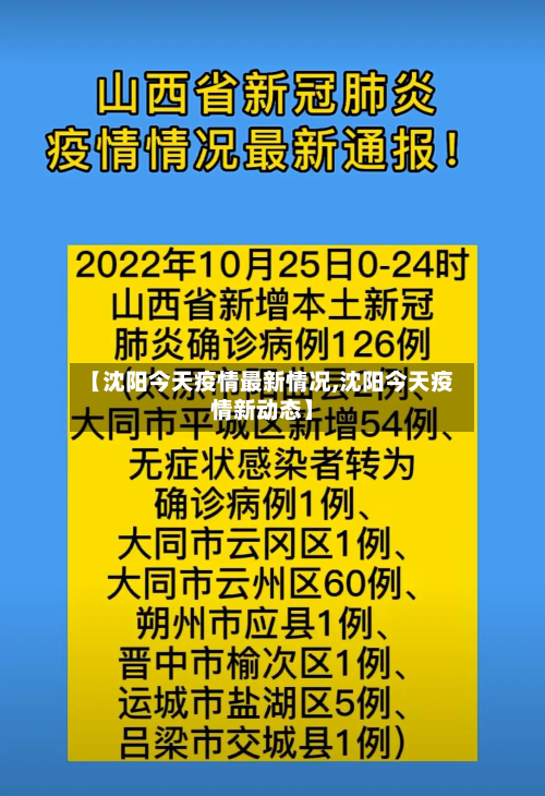 【沈阳今天疫情最新情况,沈阳今天疫情新动态】-第2张图片