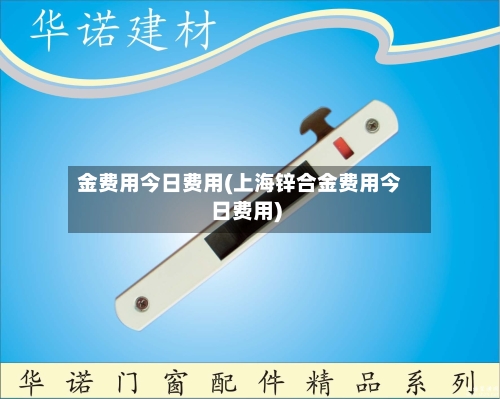 金费用今日费用(上海锌合金费用今日费用)
