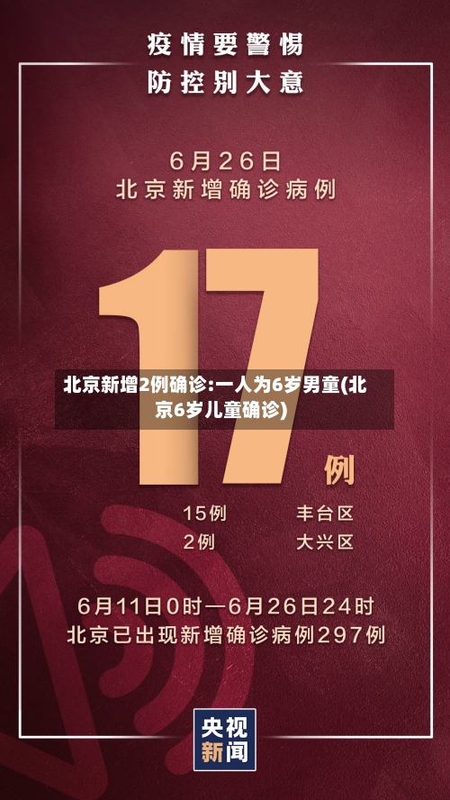 北京新增2例确诊:一人为6岁男童(北京6岁儿童确诊)-第2张图片