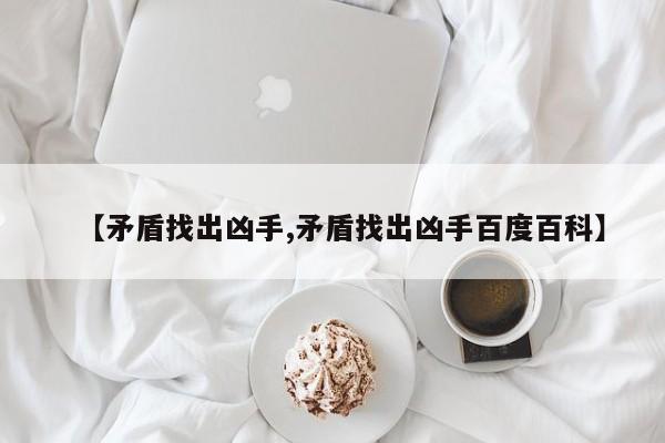 【矛盾找出凶手,矛盾找出凶手百度百科】